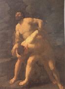 Guido Reni Hercules Wrestling with Achelous (mk05) oil